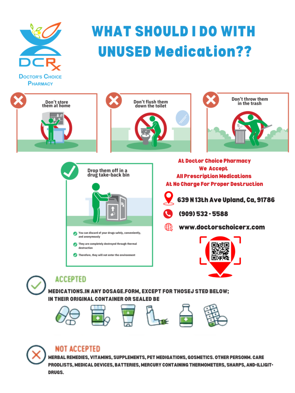 Help Keep Our Community Safe: Doctor’s Choice Pharmacy’s Drug Take-Back ...