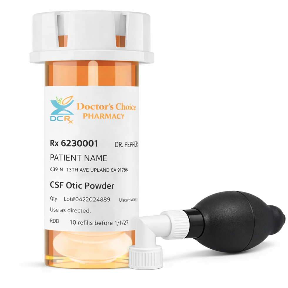 CSF Otic Powder (Ear Powder) | Doctor's Choice Pharmacy